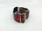 Red And Green Plaid Christmas Martingale Dog Collar With Optional Flower Or Bow Tie, Slip On Collar Adjustable Sizes S, M, L, XL product 3
